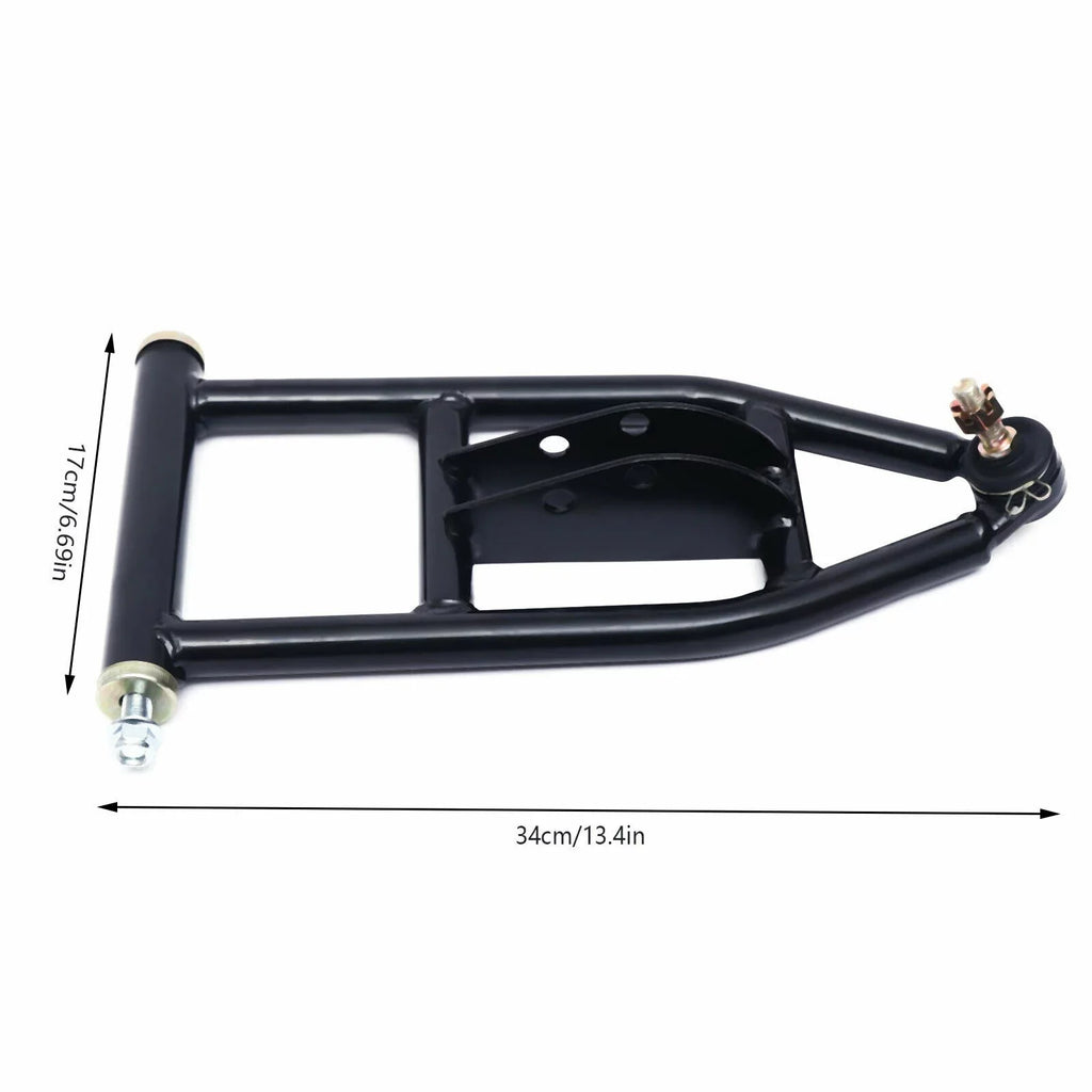 ATV/Go Kart Upper&Lower Front Upper/Lower Swingarm Buggy Suspension Go Upper/Lower For Arm Knuckle Kit Kart ATV Quad Steering A-Arm Arm Assembly Suspension Swingarm For Spindle Swing Bike