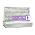 14x20x1, Pleated DMK80 Mechanical Pack) Surface Filter, (6 Extended Air 8, MERV Purolator