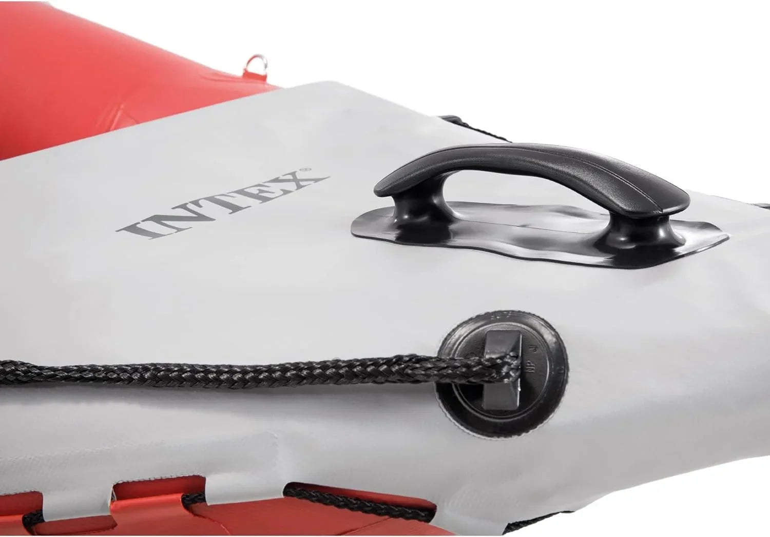 Handles and – Series: Pro Deluxe – Seat Bucket 86in Includes Grab Rod Pump Excursion Kayak PVC Inflatable Kayak – High-Output Adjustable Fishing Holders SuperTough Paddles INTEX –