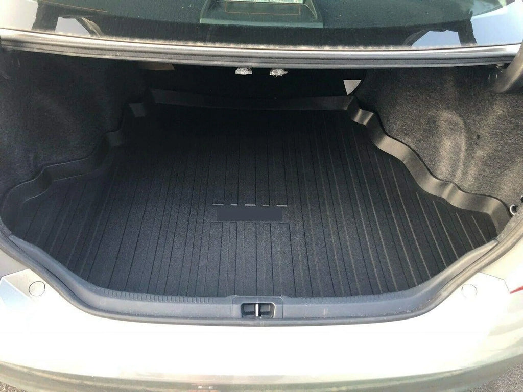 EACCESSORIES EA – – to Non-Slip with for Trunk Raised Rubber 2012-2017 Mats Cars – Weather-Resistant for – Laser Toyota Mat Trunk Mat Design Cargo – Liner Car Install Camry Easy Pre-Cut Lip Trunk