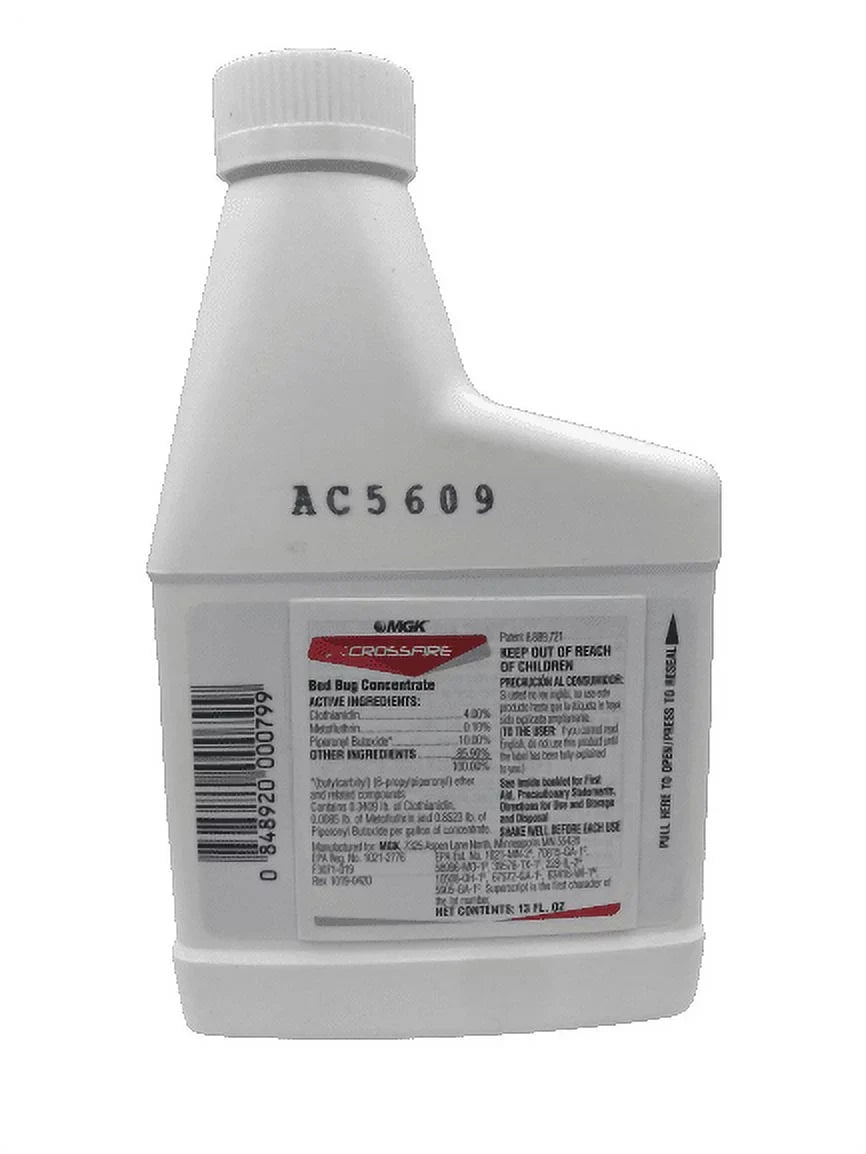 Concentrate Bug oz, MGK Crossfire Insecticide 1852 Clear Killer 13 Bed