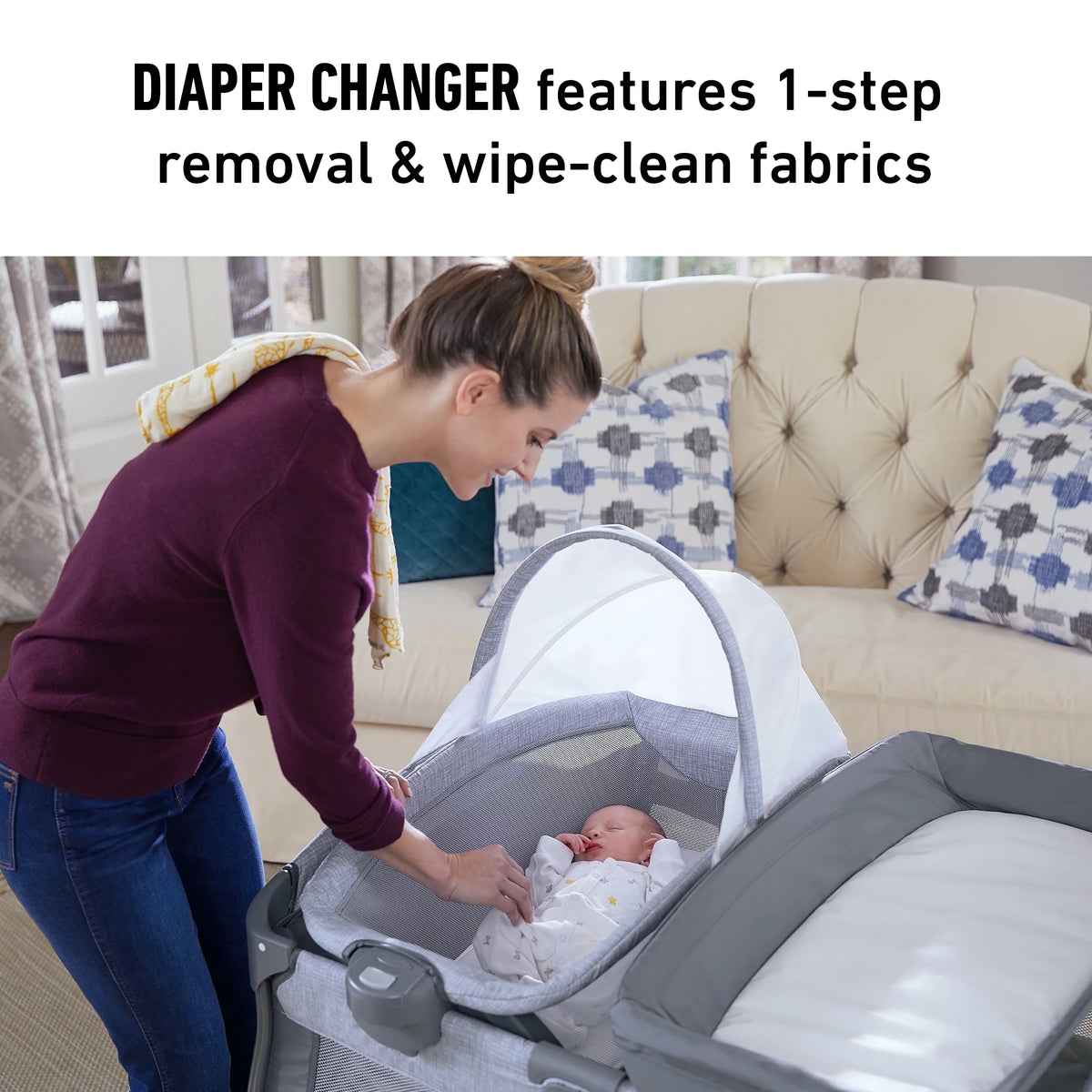Quick Playard, Graco Alex Bassinet Play Pack Portable 'n Connect