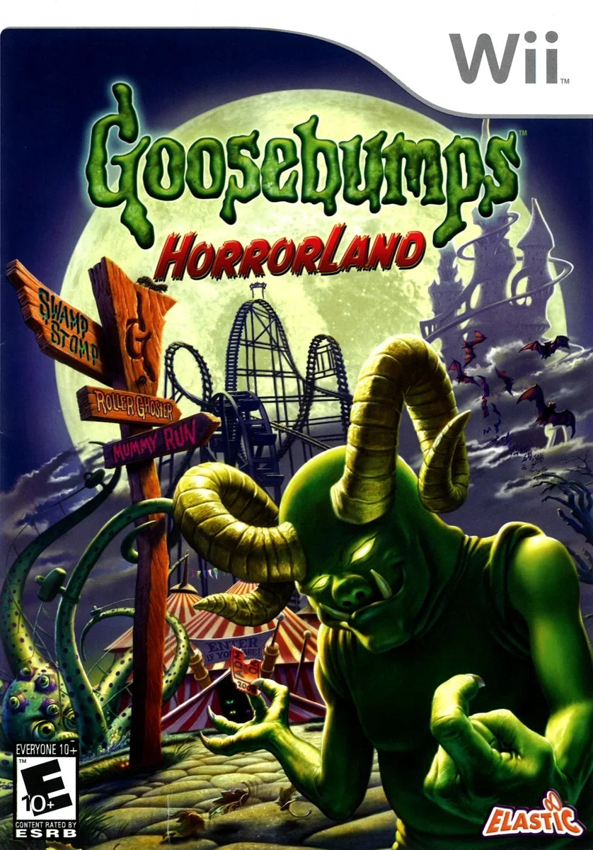 '- Goosebumps Nintendo Horrorland Wii