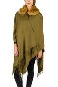 Fur Soft Collar So Wrap with Faux Women's Vittadini Adrienne