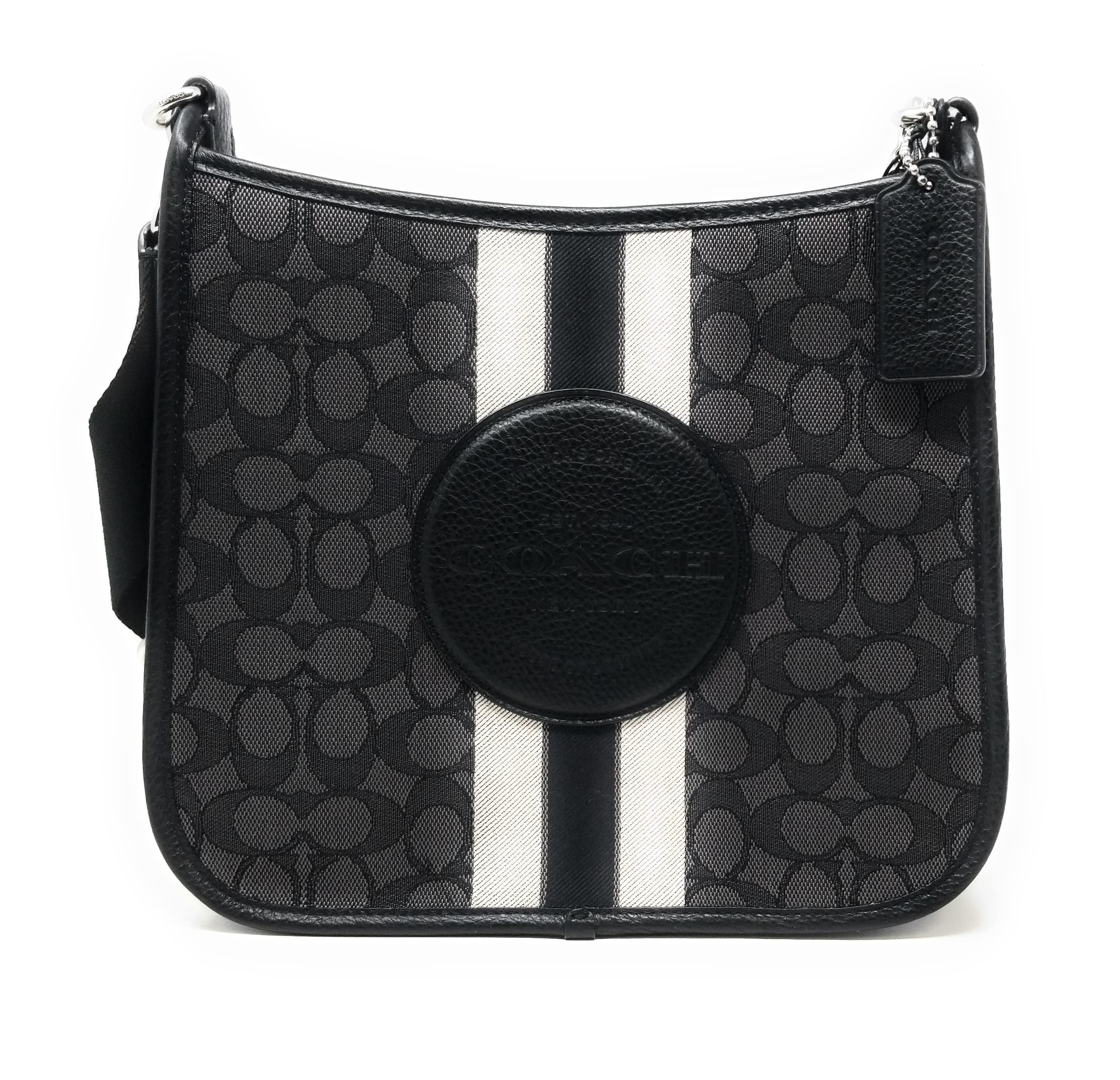Crossbody Bag Dempsey Patch Coach File Black
