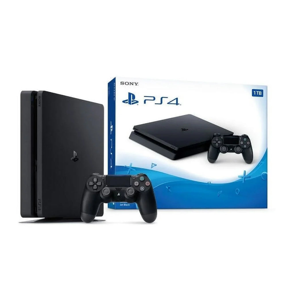 BOLT Console 500GB Headset Gaming Kit AXTION PlayStation Like 4 Black, Cleaning New Sony Slim 2215B With Bundle