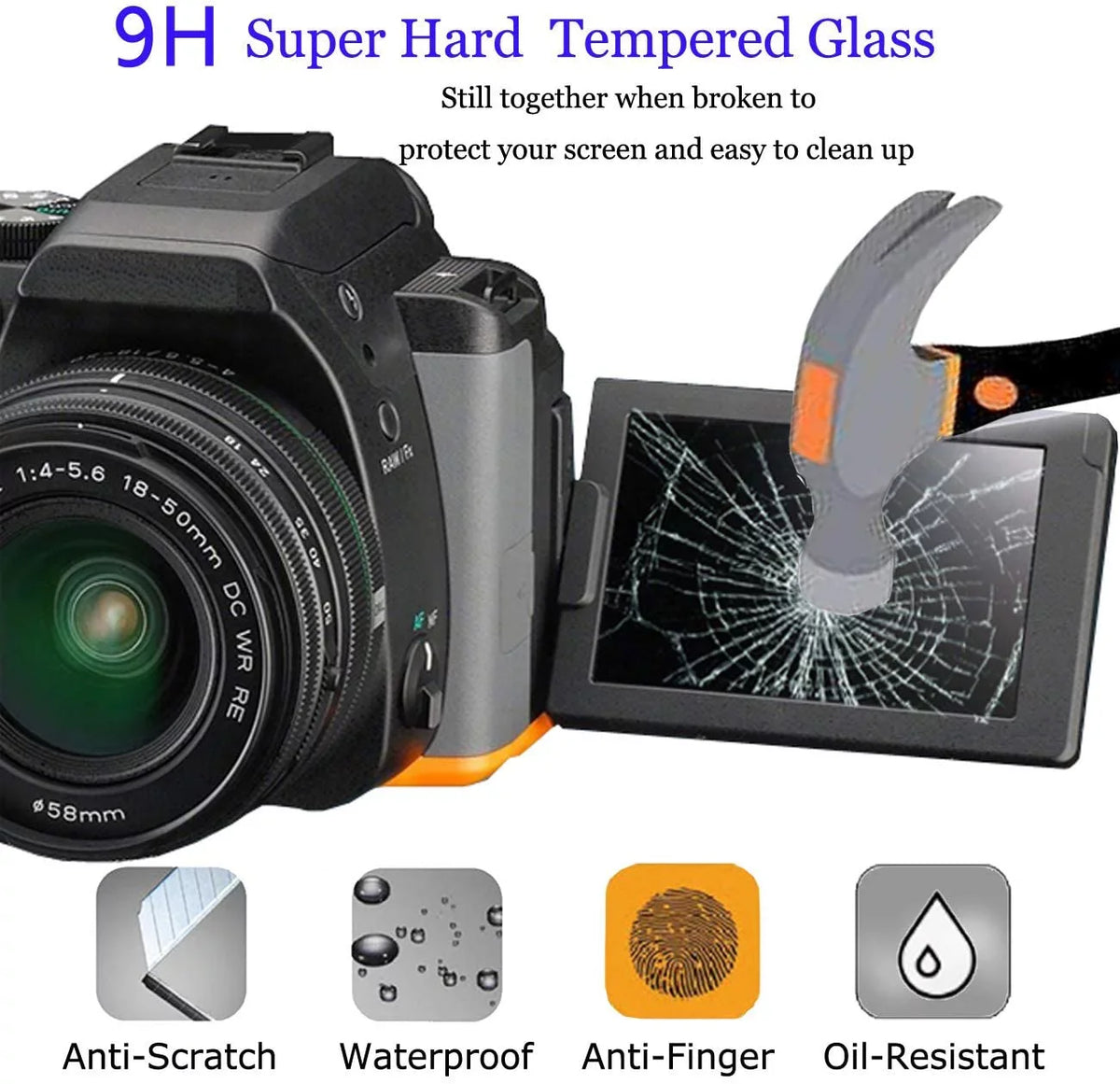 A7IV IV with A7M IV, Sony Anti-Scratch Alpha A7M4 7 IV Screen A7 7 compatible IV Alpha IV A7MIV 4 Protector Mark