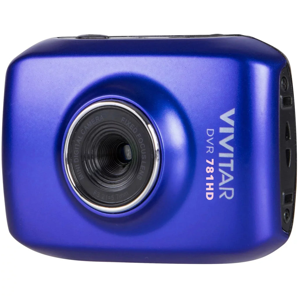 Display Pro Action 1.4" 1.3 Megapixel DVR781 with Camcorder Accessories Vivitar Series