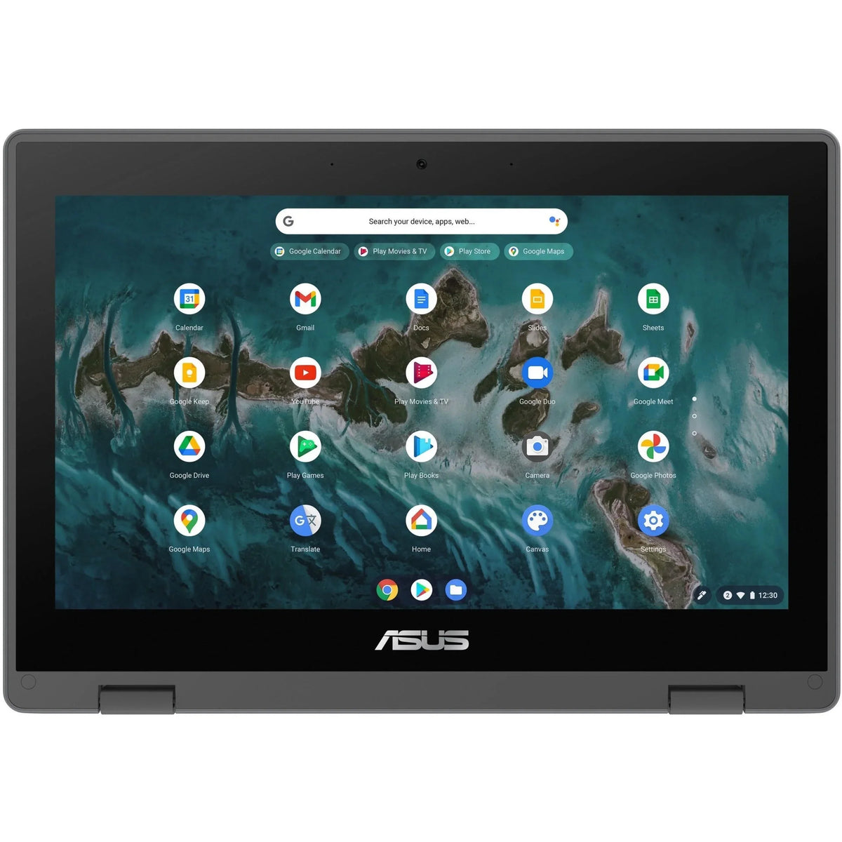 Celeron Touchscreen, CR1100FKA-YZ184T N5100, 64GB 11.6" SSD, Chromebook Asus Flip Intel ChromeOS,