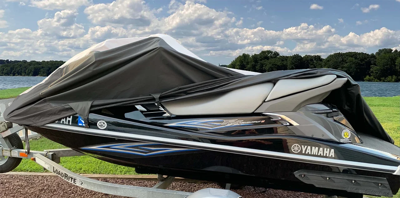 PWC JetSki SUPER 1998 Seater for Boat PWC 1-2 Polaris HEAVY-DUTY Trailerable Cover Ski Covers 1997 Cover Compatible SLXH Jet
