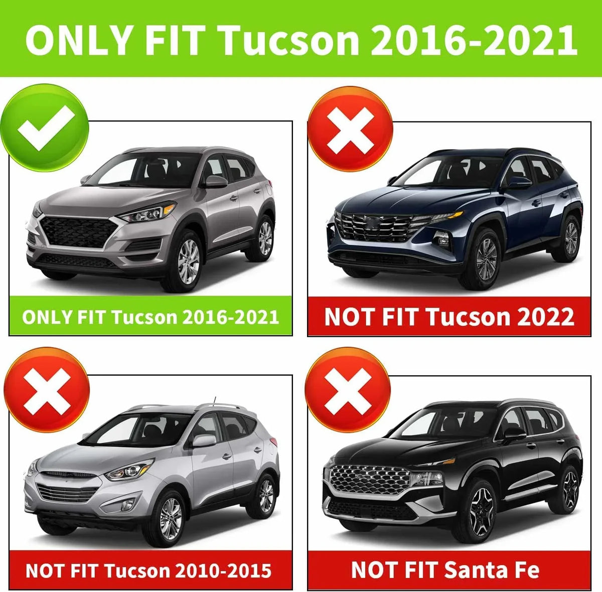 2020 Shield 2017 2018 Black Retractable Fit Cargo 2019 Tucson 2016-2021 Accessory Privacy Shade, Rear Hyundai SUV Tucson Cover for Trunk 2021 2016 Hyundai