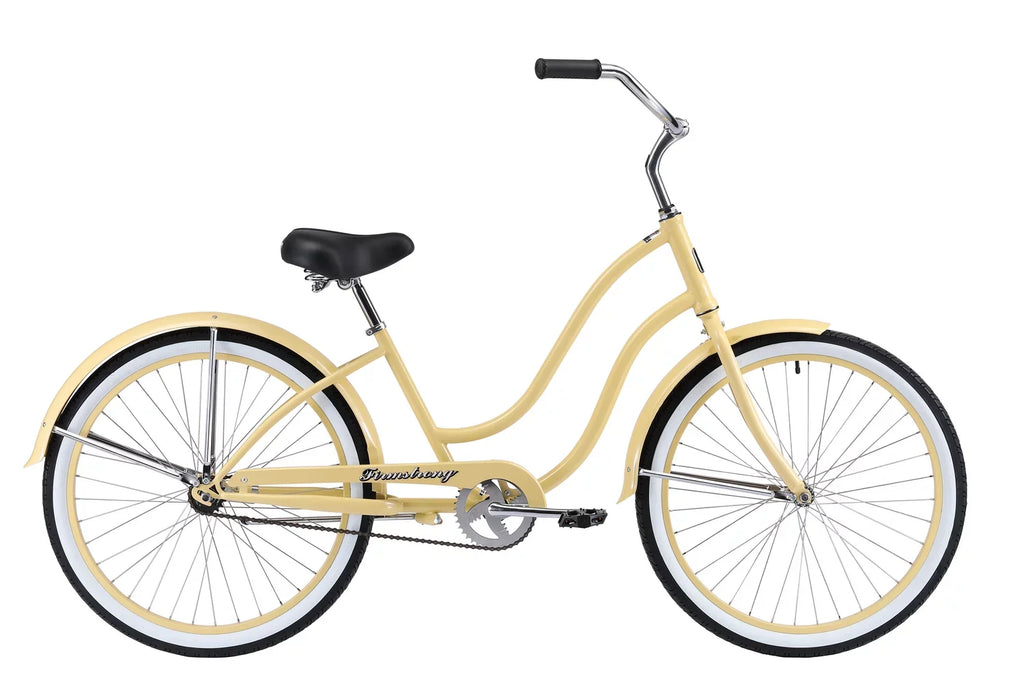 Siren Speed, Firmstrong Beach Vanilla Lady 26", Bicycle, Women's, Cruiser Single