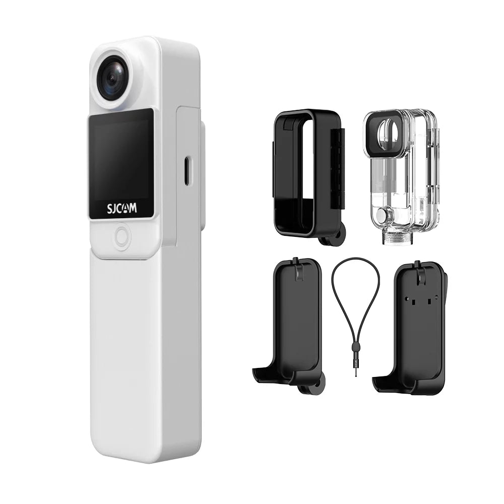 Detachable C300 Screens Module with Waterproof 30M Control Angle Extra 6- Wide Dual an Gyro WiFi Stabilization 5G2.4G Touch 30FPS 4K Battery Lens 154°