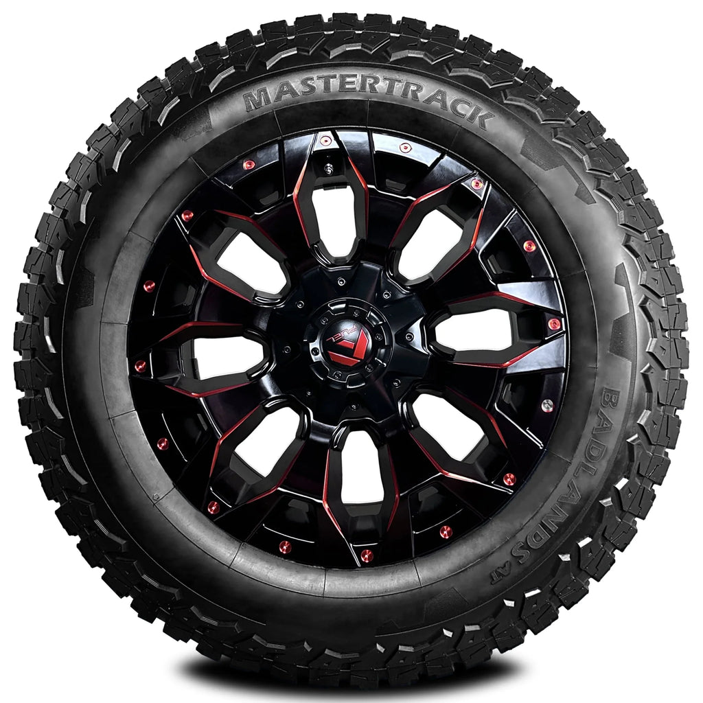 Truck Tire Light Mastertrack 265/70/18(Tire Terrain E Ply AT SUV Only) 10 BADLANDS 124S All LT265/70R18