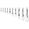 W/Interlock 12Pk Barrel Claw Snap Black Eagle Swivel 01132-003 Sz3