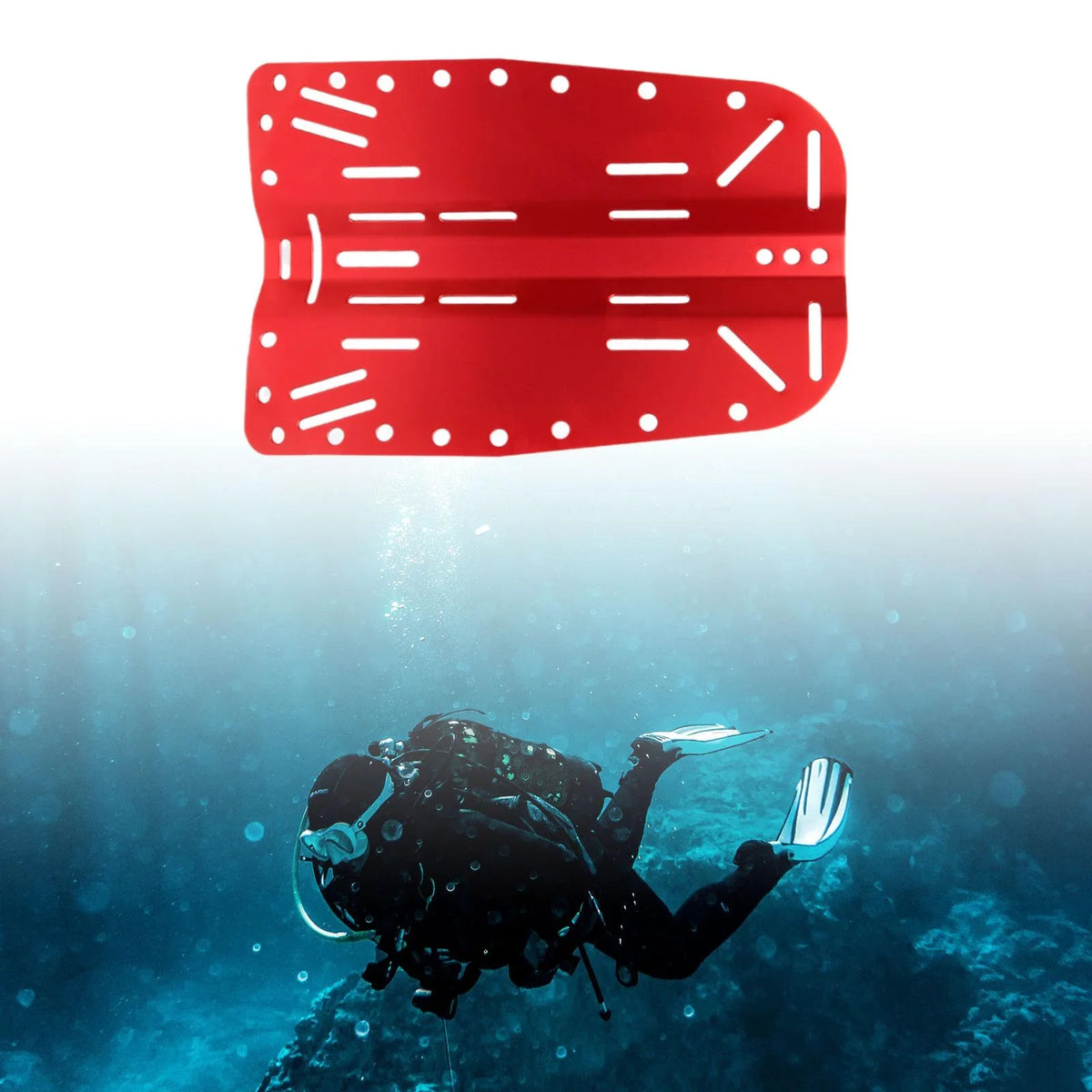 Snorkeling Backplate Diving Plate Lightweight BCD Gear BAOSITY Diver Scuba Universal