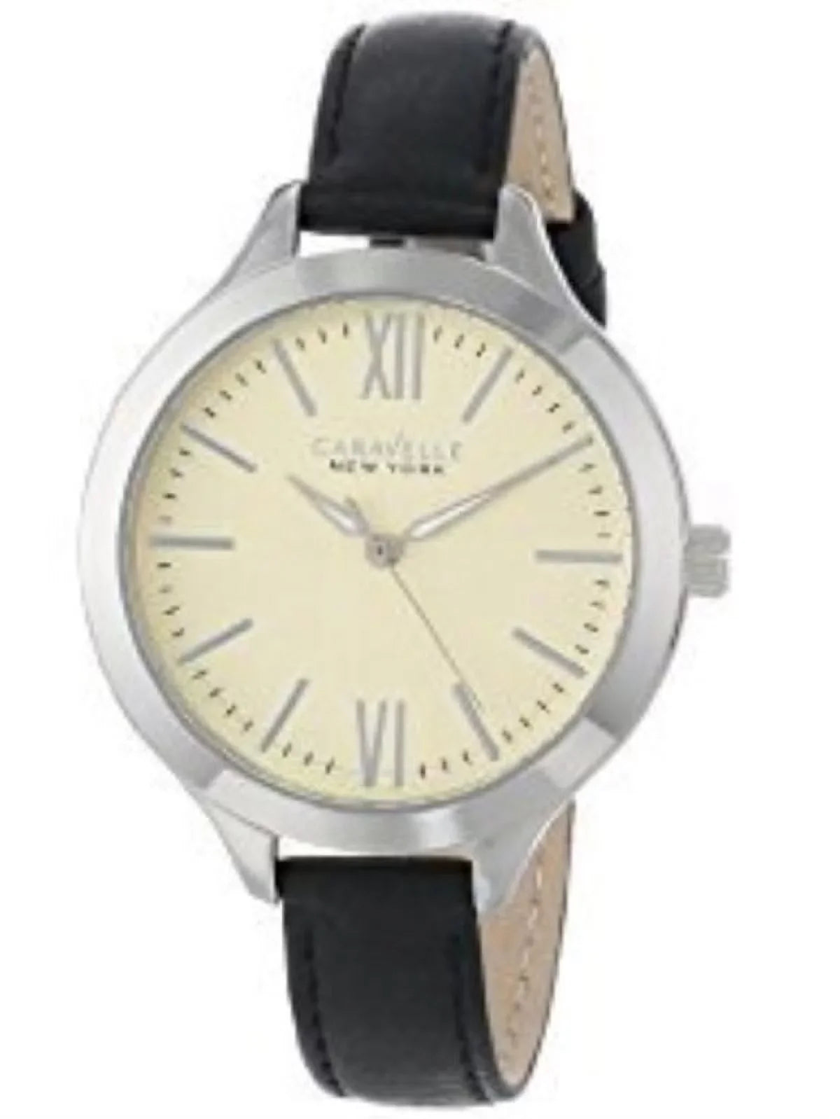 Analog York Display Quartz New Watch Japanese Black 43L164 Caravelle Women's