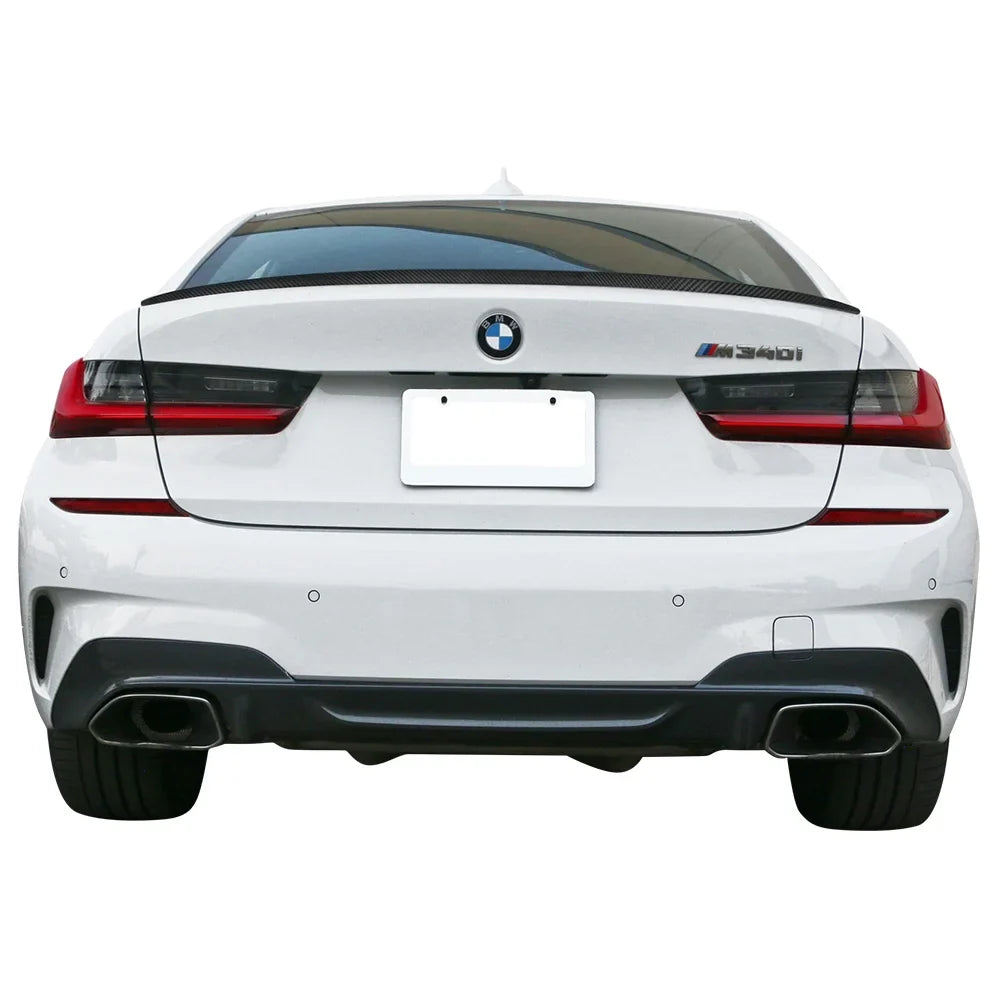 with 19-23 Rear Ikon Fiber Motorsports 2020 2019 Trunk G20 Spoiler Carbon Compatible M BMW Wing 3-Series Style