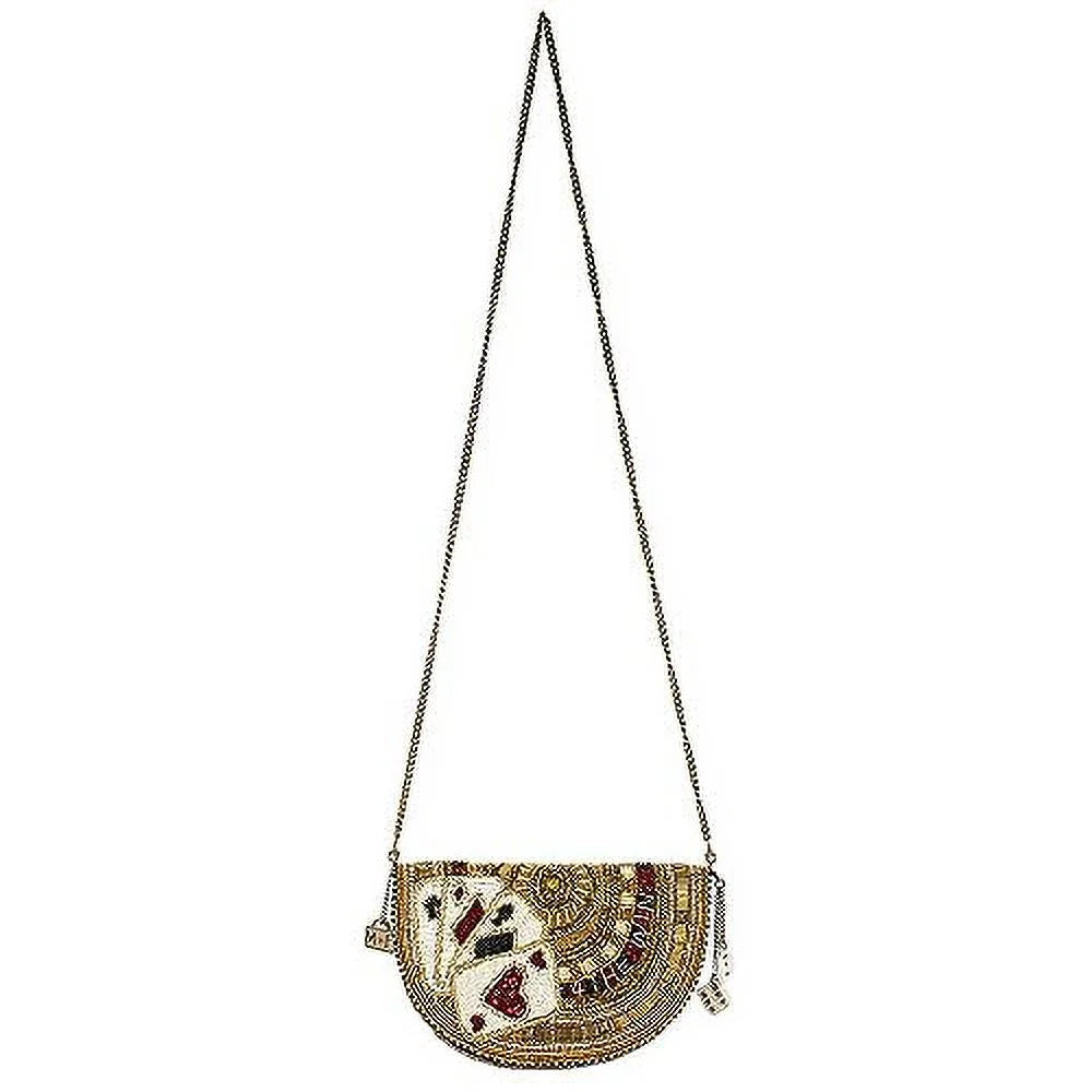 Frances Clutch Mary the Win Gold 4 Crossbody Casino Handbag,