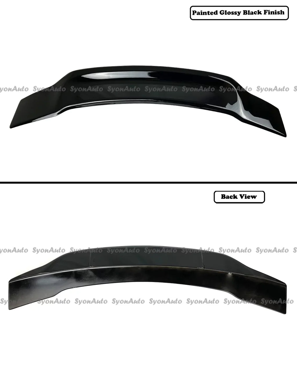 GLOSSY HONDA HIGHKICK TRUNK RS SEDAN FITS CIVIC BLACK 2006-2011 SPOILER STYLE WING