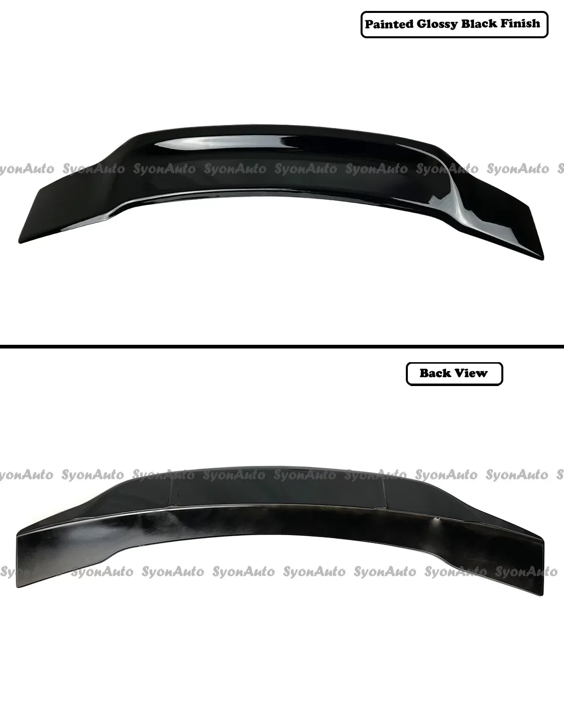 GLOSSY HONDA HIGHKICK TRUNK RS SEDAN FITS CIVIC BLACK 2006-2011 SPOILER STYLE WING
