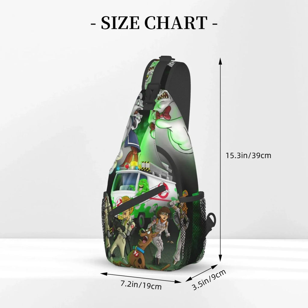 Travel For Sling Bag Daypack Crossbody Men Scooby Diagonally Chest Adults Backpack Ghostbusters Bags Women Teen