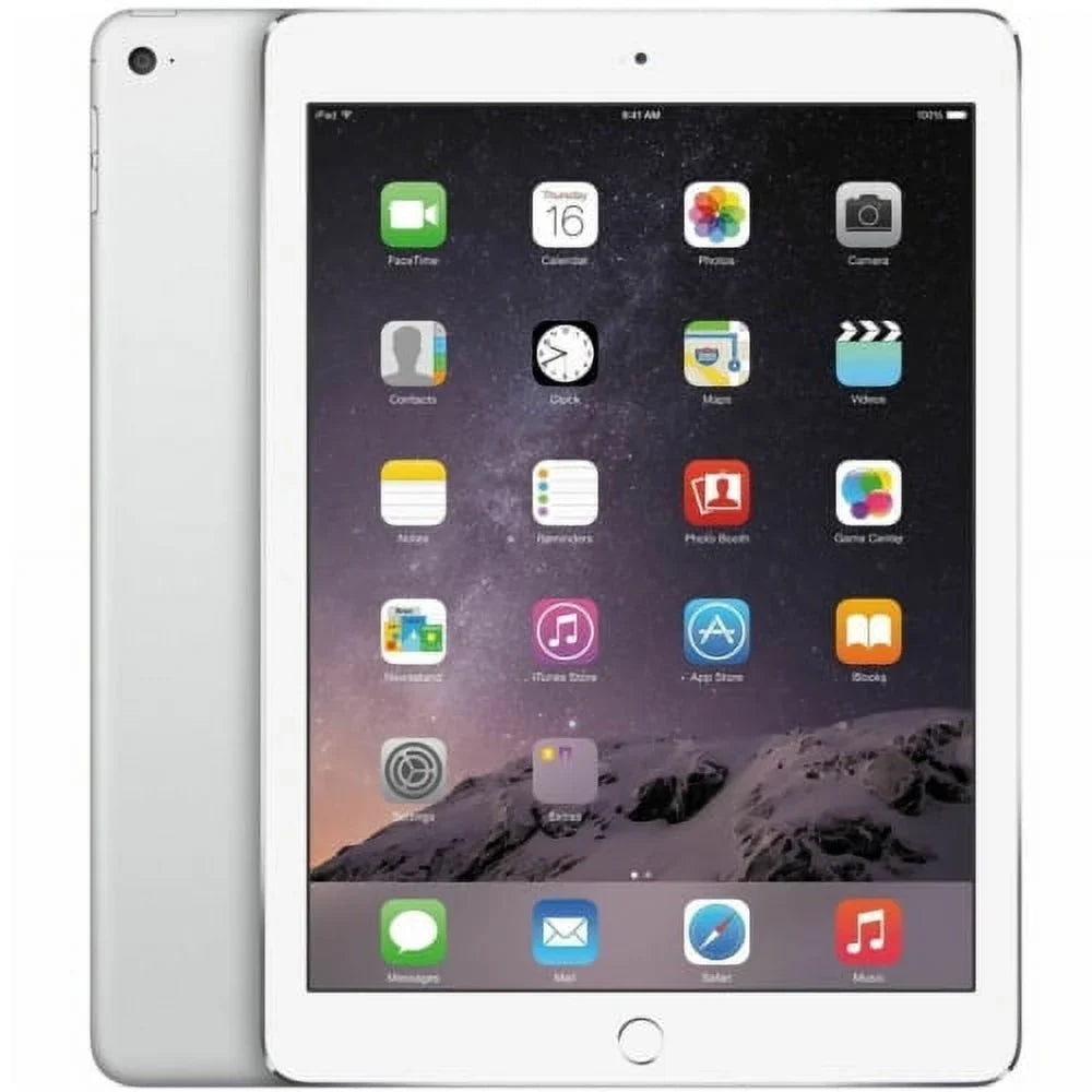 Air (Refurbished) Apple Silver iPad - Restored - 9.7 128GB, Wi-Fi, (MGTY2LL/A) 2