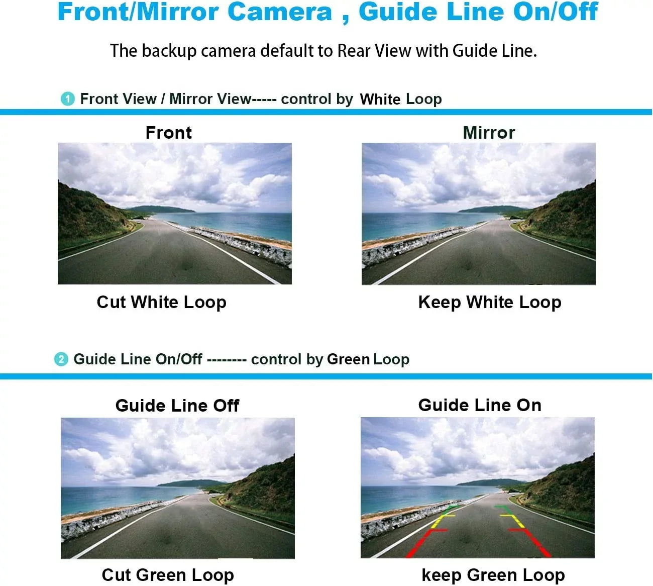 Night For Camera MVH-1400NEX Color Pioneer Black Vision View Frame Rear