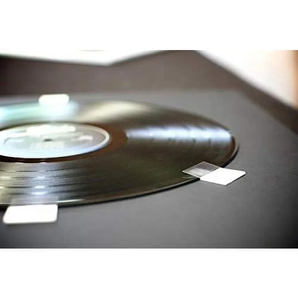 12" Picture / Frame Disc Display Vinyl Silver LP Record Matting Black Frame) (Brushed