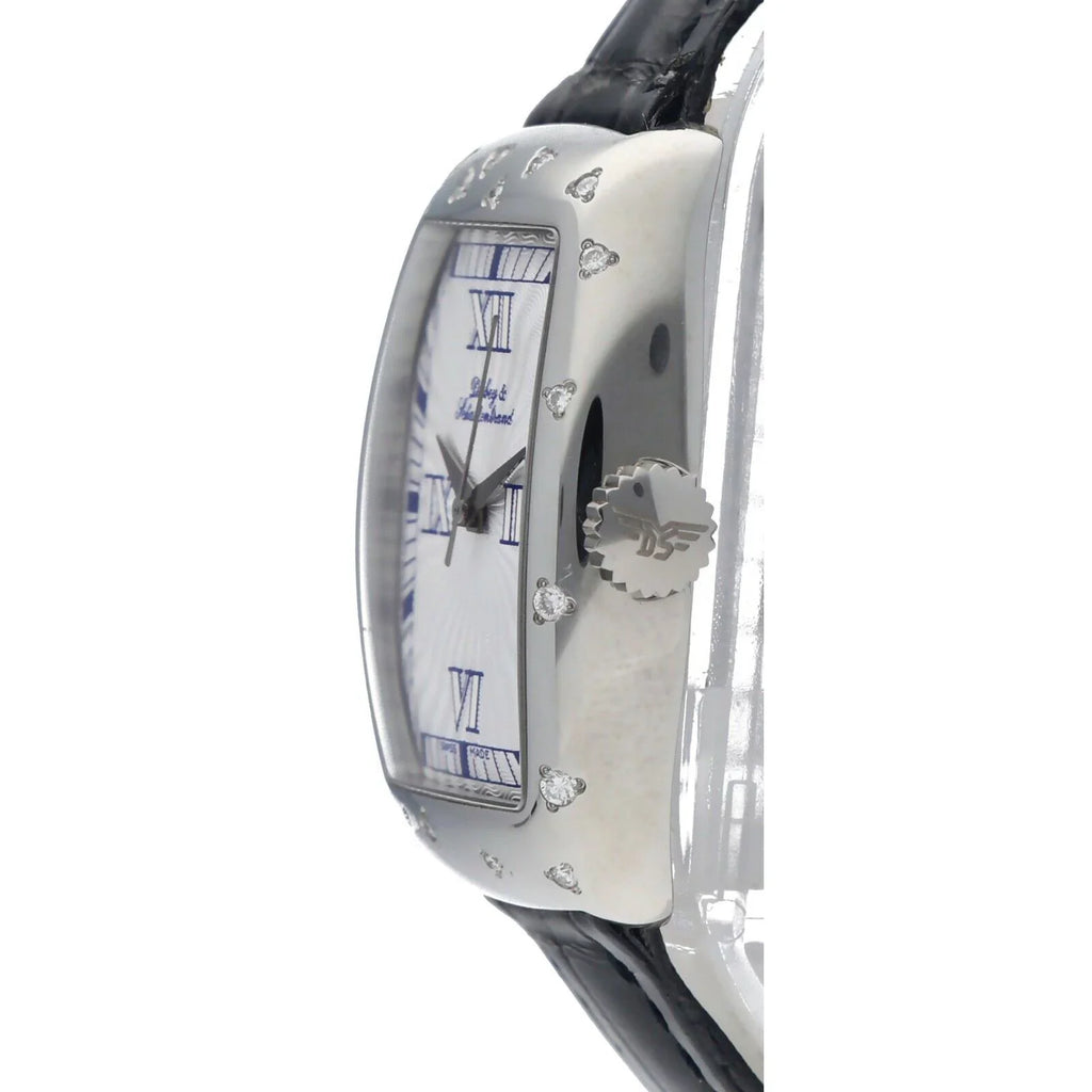 27mm Schaldenbrand Lady Women's Tonneau Dubey Automatic Fantasy Watch Steel &amp;