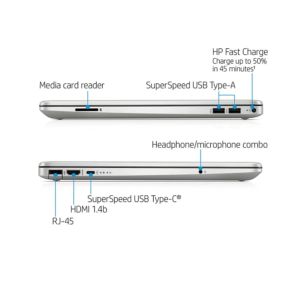 10, i5-1135G7(Beats Intel Speakers, DDR4 Graphics, 2021 Iris Intel 12GB 11th RAM, Silver, Gen HD HP Webcam, USB 512GB 32GB Laptop 15.6 Card PCIe FHD Computer, Windows SSD, Core i7-1065g7), Stereo Xe