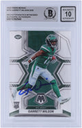 NFL Autographed Mosaic Authenticated Jets Card Rookie 10 New Fanatics - Certified Fanatics #276 Garrett Panini 2022 York Beckett Wilson Debut Authentic Witnessed