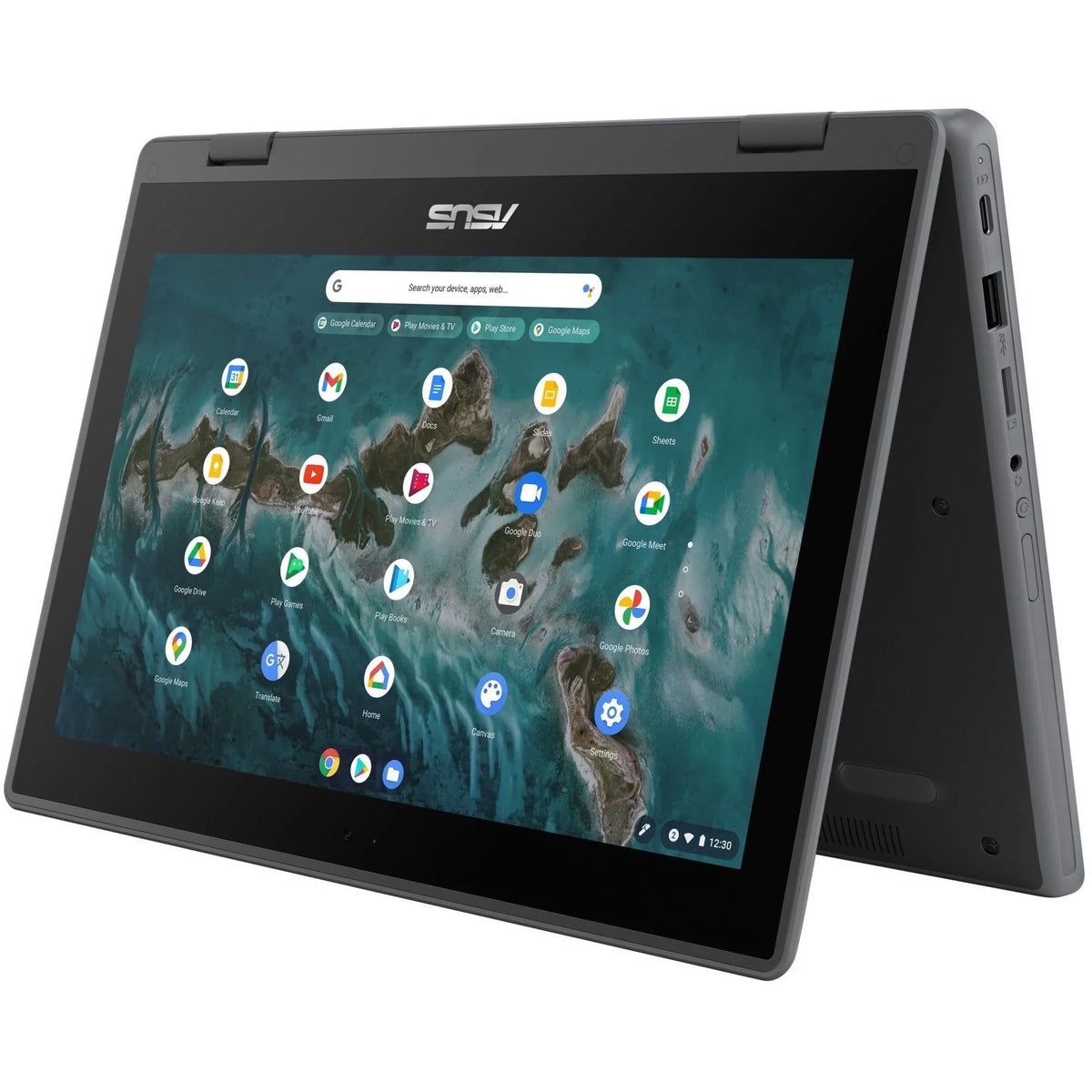 Celeron Touchscreen, CR1100FKA-YZ184T N5100, 64GB 11.6" SSD, Chromebook Asus Flip Intel ChromeOS,