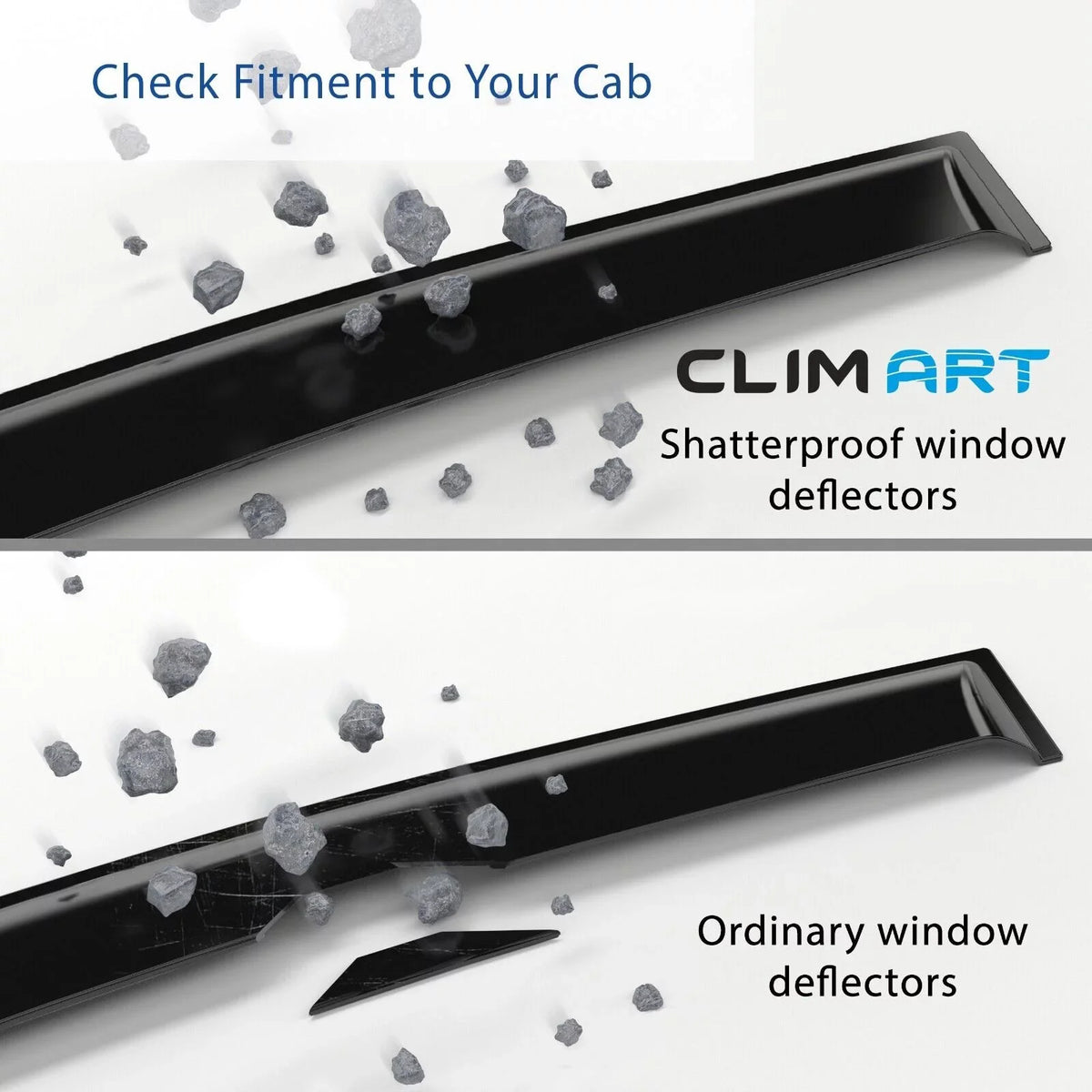 in-Channel Deflector, for 613268 Vent Visors, 2013-2023, Durable ART - Window Incredibly Deflectors, Vent pcs. Window Buick Original CLIM Encore Rain Guards 4