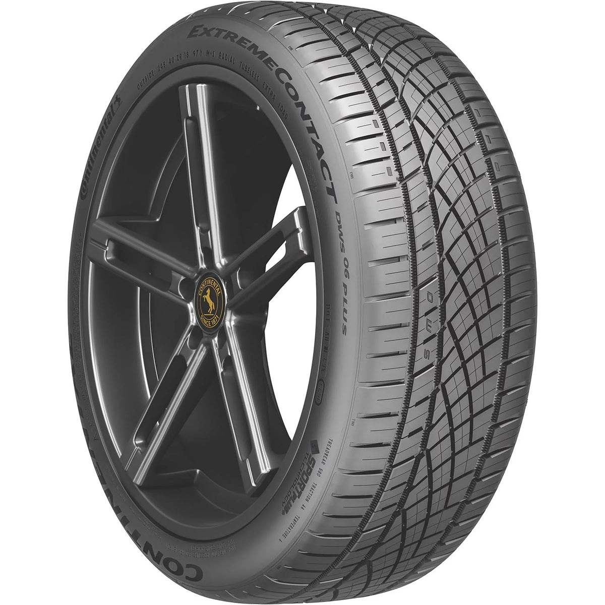 Continental 225/45ZR18 ExtremeContact Chevrolet LTZ, XLE All 2012 Fits: Camry Passenger 2011-15 91Y PLUS Tire Toyota Cruze DWS06 Season