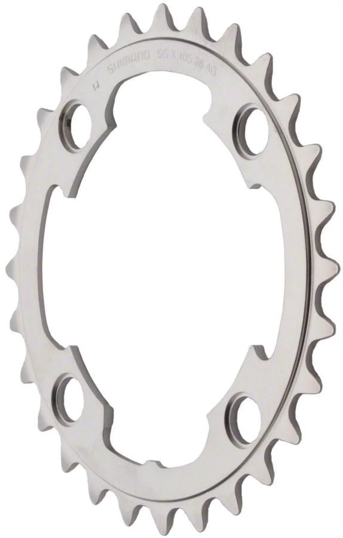 BCD: Shimano 88 Chainring Silver Tooth - M985 10-Speed 28 XTR Count: Chainring