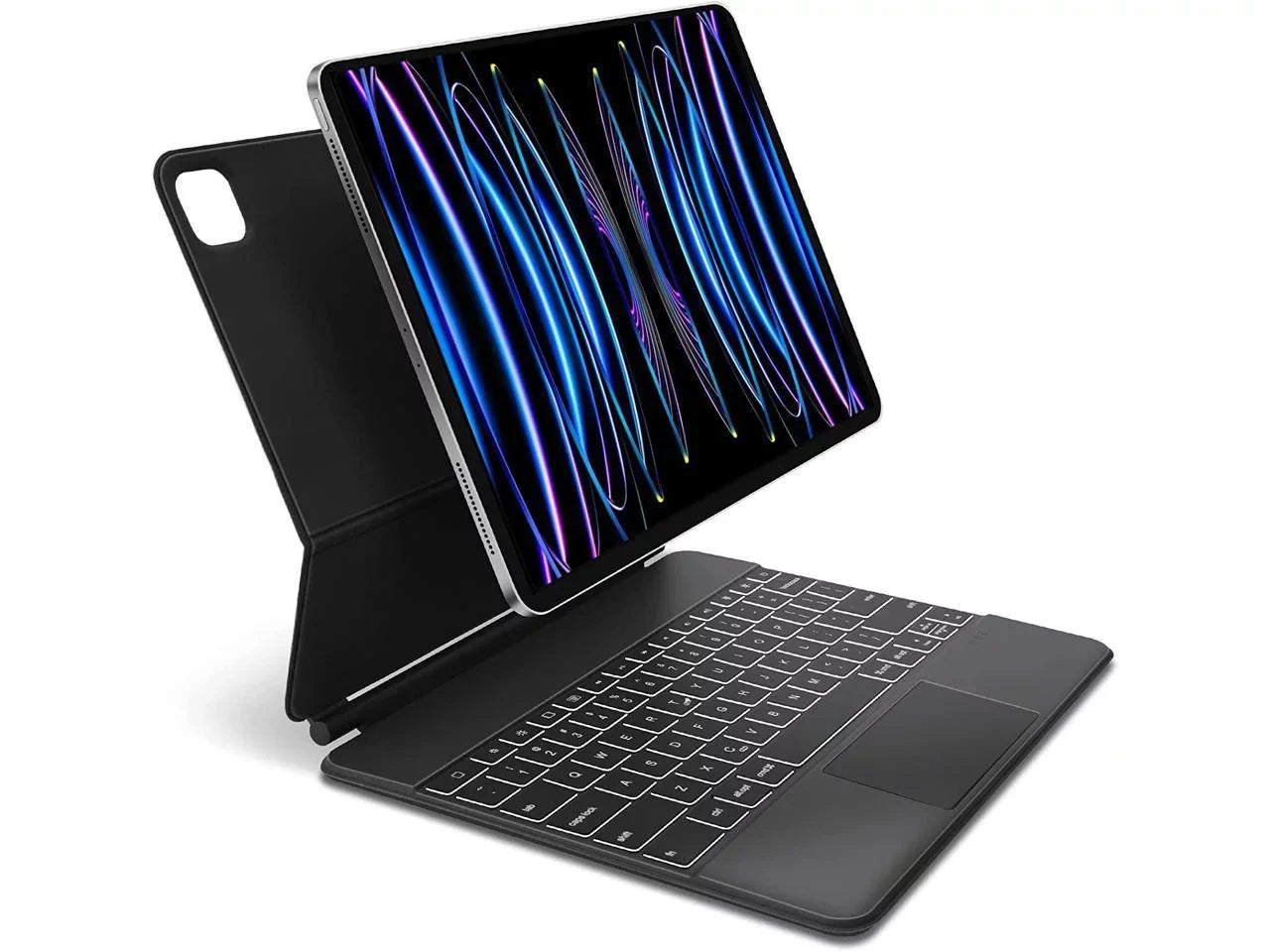 12.9 Gen for 5th Magic Keyboard 2020 Gen Keyboard Backlit / Gen / iPad Cover Magnetic 2018 3rd 6th - Smart 2022 / Pro 4th Gen 2021 Trackpad Stand