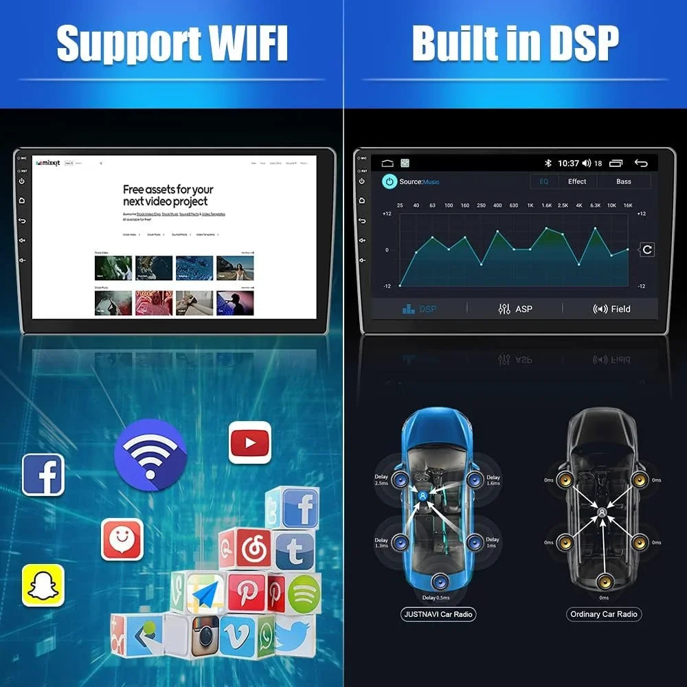 Wireless 9 carplay 2G+32G with 2014 for Spark inch Radio 2015 Auto Car Chevy 2013 Apple Android Stereo