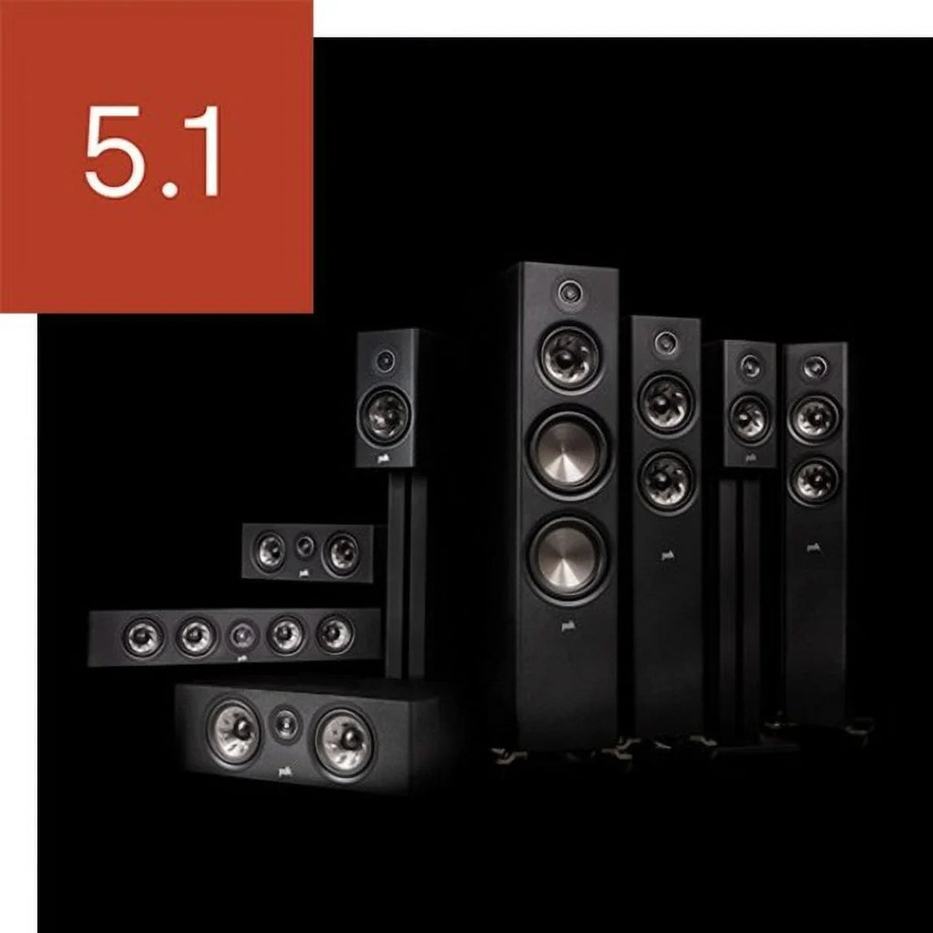 Polk Speaker, 2-way W 200 Reserve Black RMS, R300
