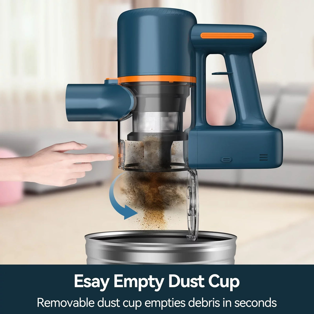 Vacuum 35 Runtime, Hard Powerful Lightweight Stick for to Floor Cordless Cleaner Home mAh up 2200 Vacuum Wnkim with Vacuum Pet Carpet Mins Hair, M5 Battery, 6-in-1 Cleaner,