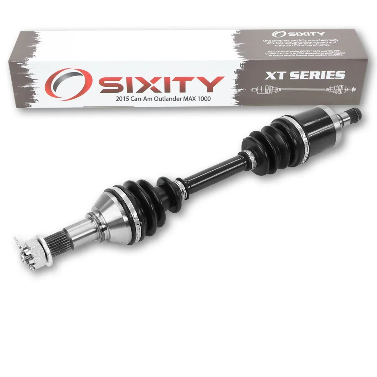 XT LTD Axle 1000 EFI Outlander Sixity Can-Am compatible with 4X4 Front - MAX 2015 Left