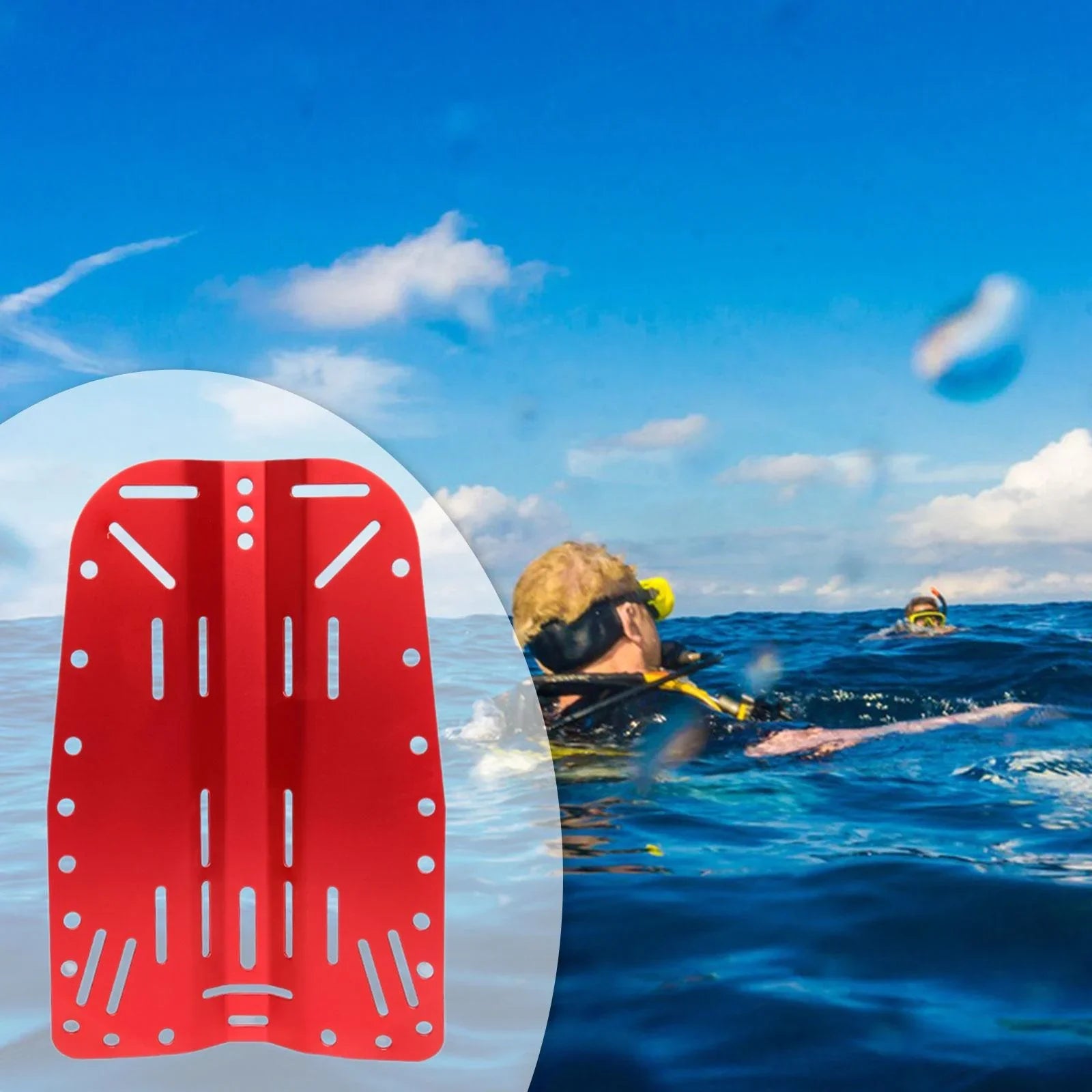 Snorkeling Backplate Diving Plate Lightweight BCD Gear BAOSITY Diver Scuba Universal