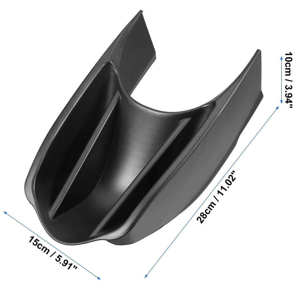 for Storage Car Accessories Smart Fortwo W453 Console Center Benz Box Black Fit Armrests 2014-2018