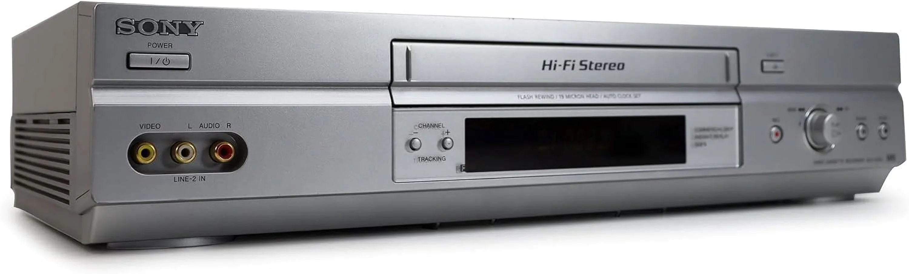 4-Head (Refurbished) Sony Full Chassis Hi-Fi VCR SLV-N750 Restored
