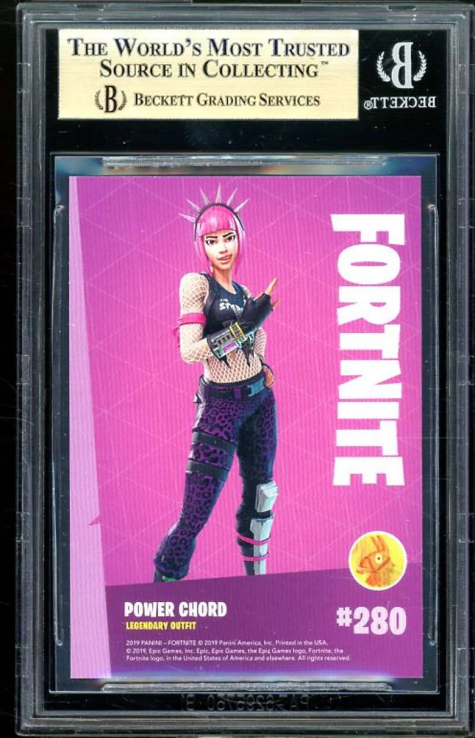 2019 9.5 Power (pop Series 9.5 BGS 9.5 Chord 9.5) (10 USA 2) 1 #280 Fortnite