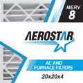 20 Filter, 3, Made 8, USA x x in Air 4, 20 20x20x4 of Box Aerostar Pleated the MERV