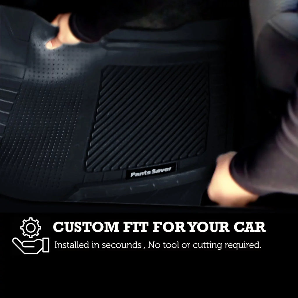 Custom All Floor (Gray) Fit GV70 Protection 2022-2023 Piece Mats Weather for -4 Genesis Set SUV PantsSaver