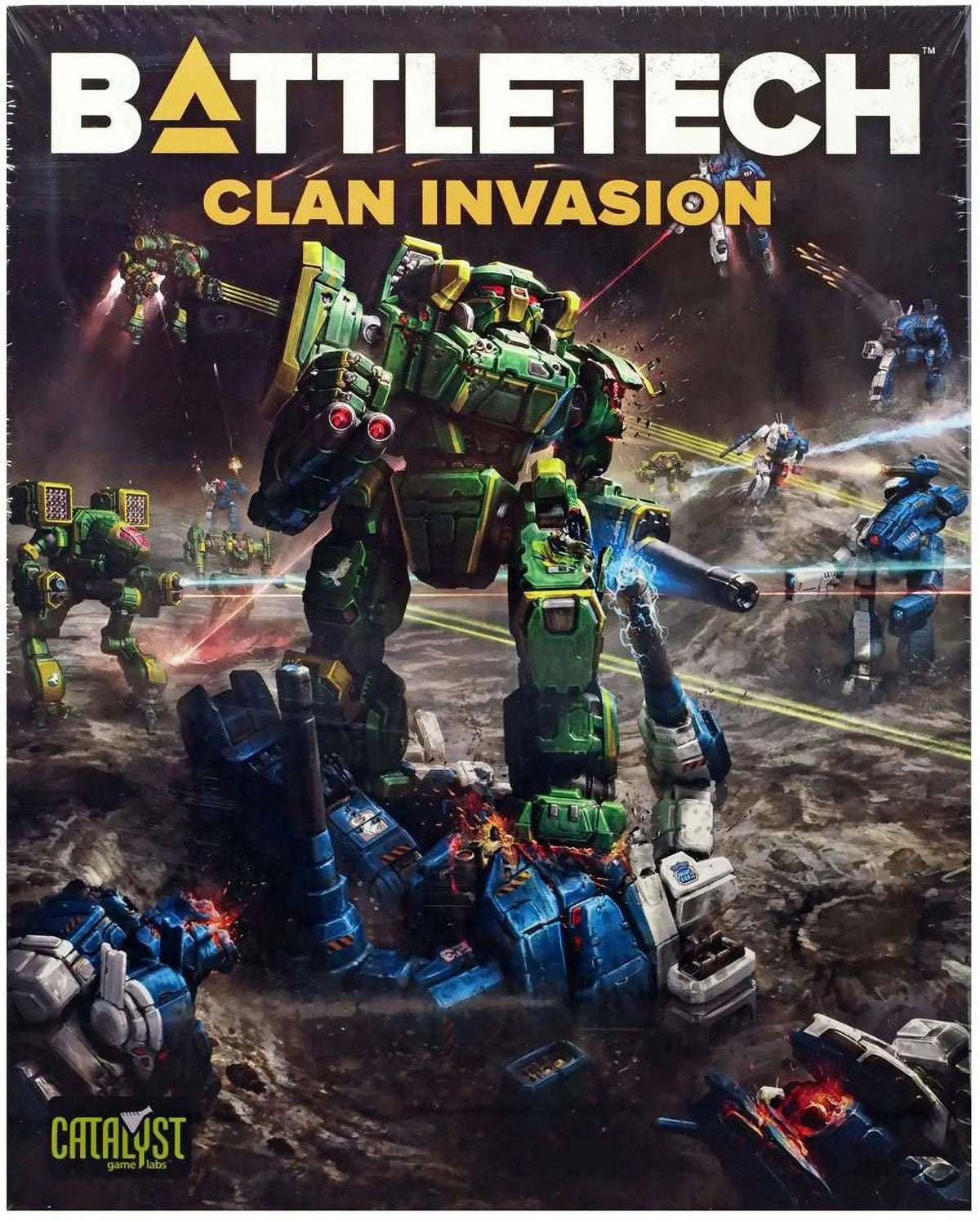 Labs Invasion Game Box Exp Clan Battletech: Set Catalyst