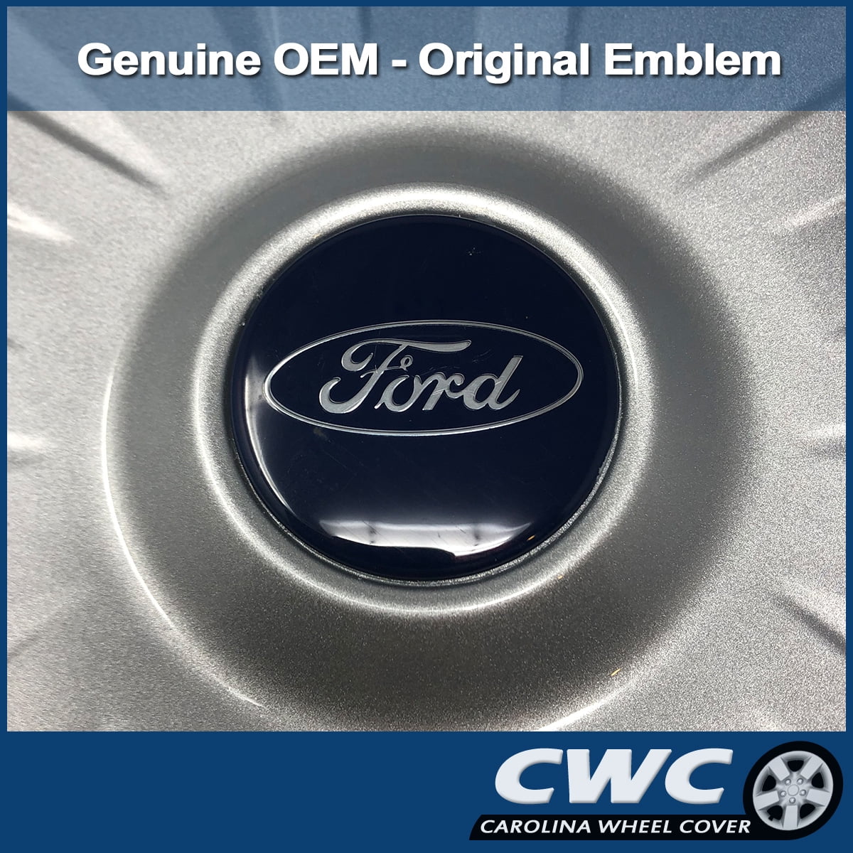 Refinished Transit - 16in New Connect Professionally Replacement Fits Single Wheel 2019-2022 Cover Ford Like OEM Hubcap Genuine -