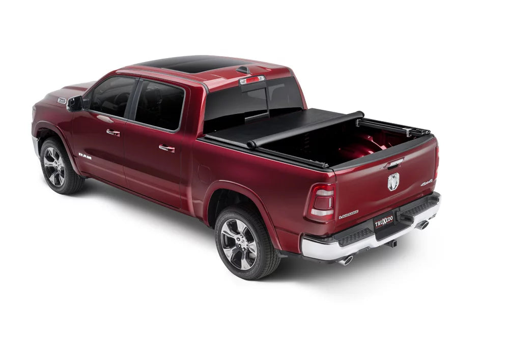 w/out Tonneau 4" Compatible Bed Roll W/ with Cover Ram Soft (Split) | Bed Truxedo Tailgate Truxport Dodge Truck (76.3") 6' | Or Up 1500 Multi-Function 2019-2022 286901